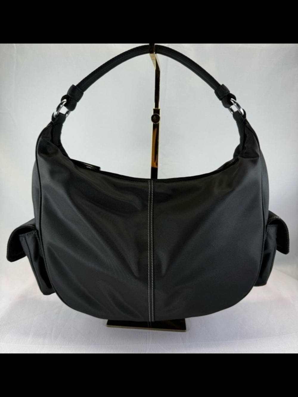 Coachtopia Cargo Shoulder Bag in black